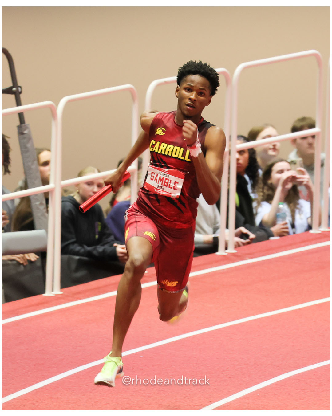 Schmar Gamble - Archbishop Carroll - Boys 4x200m Relay - New Balance Indoor Nationals 2026 - the TRACK at New Balance - Boston, Massachusetts - March 14, 2026 File: ./dir-Boys-4x200m-Relay/260314-2026-New-Balance-Indoor-Nationals-Boston-MA-Saturday-652-296A6194.jpg Schmar Gamble - Archbishop Carroll - Boys 4x200m Relay - New Balance Indoor Nationals 2026 - the TRACK at New Balance - Boston, Massachuset…