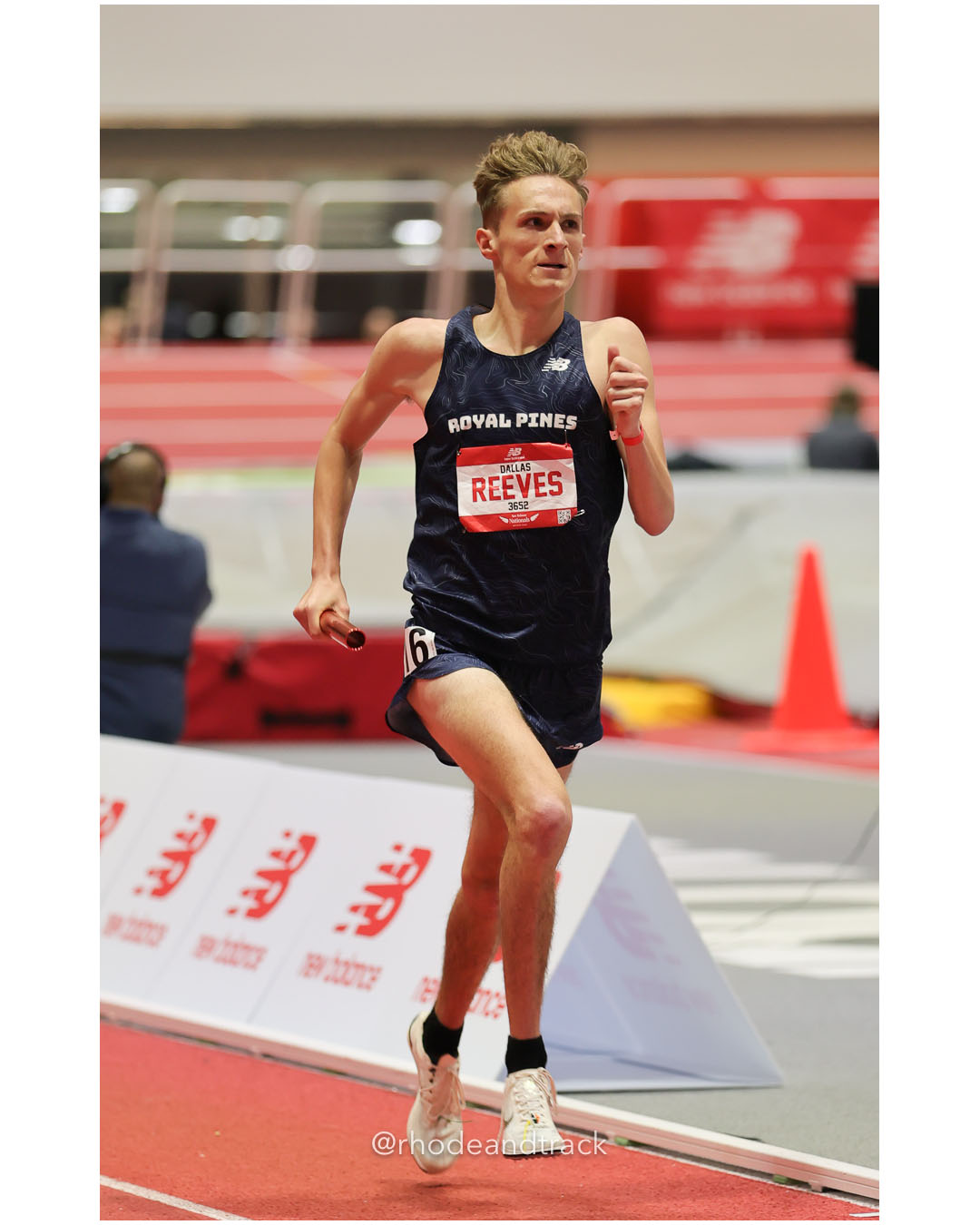 Dallas Reeves, Royal Pines - Boys 4xMile - New Balance Indoor Nationals 2026 - the TRACK at New Balance - Boston, Massachusetts - March 14, 2026 File: ./dir-Boys-4xMile-Relay/260314-2026-New-Balance-Indoor-Nationals-Boston-MA-Saturday-467-296A9965.jpg Dallas Reeves, Royal Pines - Boys 4xMile - New Balance Indoor Nationals 2026 - the TRACK at New Balance - Boston, Massachusetts - March 14,…