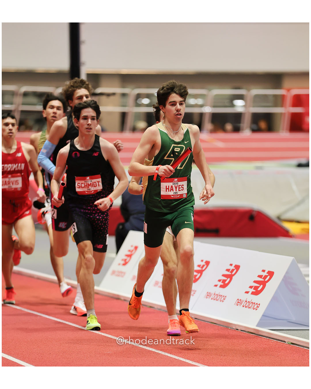 David Hayes, Bishop Hendricken - Boys 4xMile - New Balance Indoor Nationals 2026 - the TRACK at New Balance - Boston, Massachusetts - March 14, 2026 File: ./dir-Boys-4xMile-Relay/260314-2026-New-Balance-Indoor-Nationals-Boston-MA-Saturday-469-296A9999.jpg David Hayes, Bishop Hendricken - Boys 4xMile - New Balance Indoor Nationals 2026 - the TRACK at New Balance - Boston, Massachusetts - March…