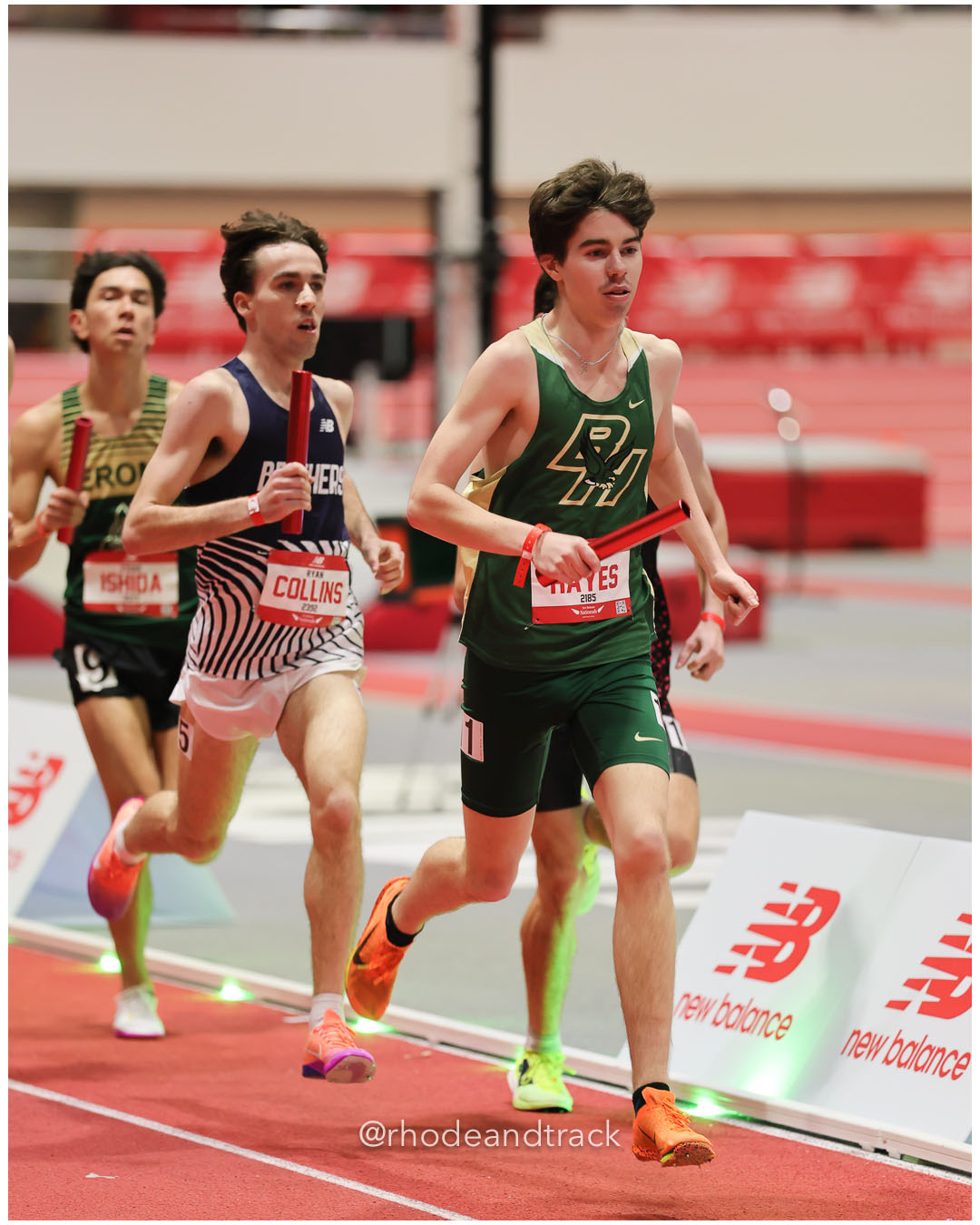 David Hayes, Bishop Hendricken - Boys 4xMile - New Balance Indoor Nationals 2026 - the TRACK at New Balance - Boston, Massachusetts - March 14, 2026 File: ./dir-Boys-4xMile-Relay/260314-2026-New-Balance-Indoor-Nationals-Boston-MA-Saturday-480-296A0170.jpg David Hayes, Bishop Hendricken - Boys 4xMile - New Balance Indoor Nationals 2026 - the TRACK at New Balance - Boston, Massachusetts - March…