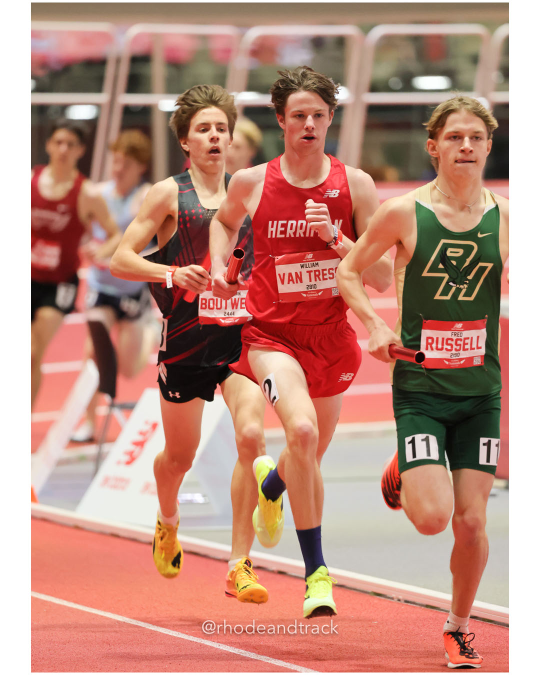 Boys 4xMile - New Balance Indoor Nationals 2026 - the TRACK at New Balance - Boston, Massachusetts - March 14, 2026 – 2026 New Balance Nati…