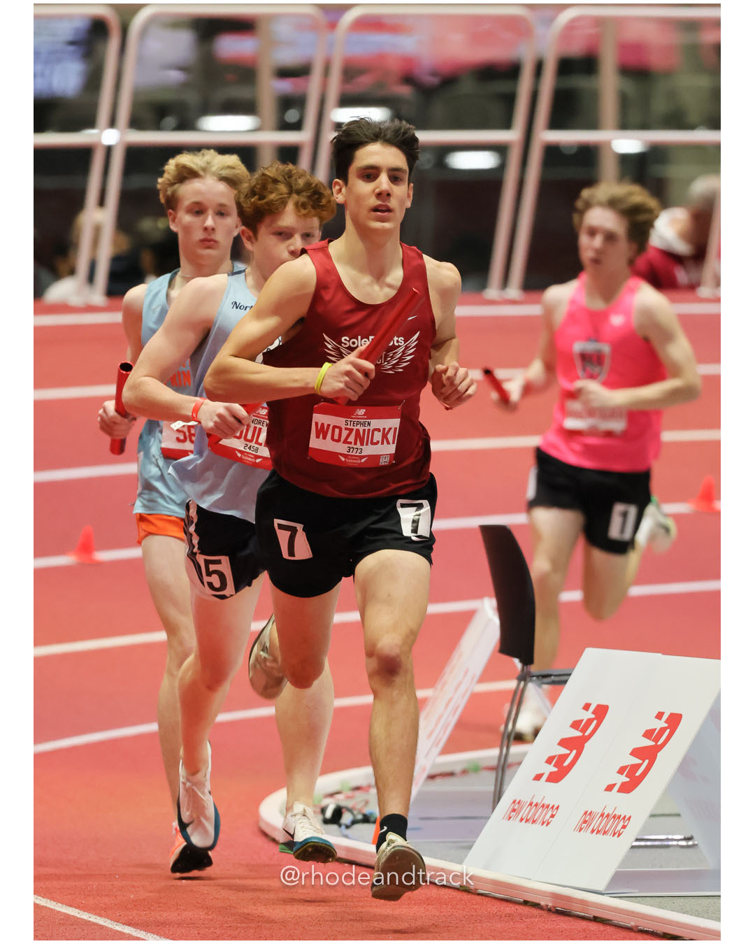 Boys 4xMile - New Balance Indoor Nationals 2026 - the TRACK at New Balance - Boston, Massachusetts - March 14, 2026 – 2026 New Balance Nati…