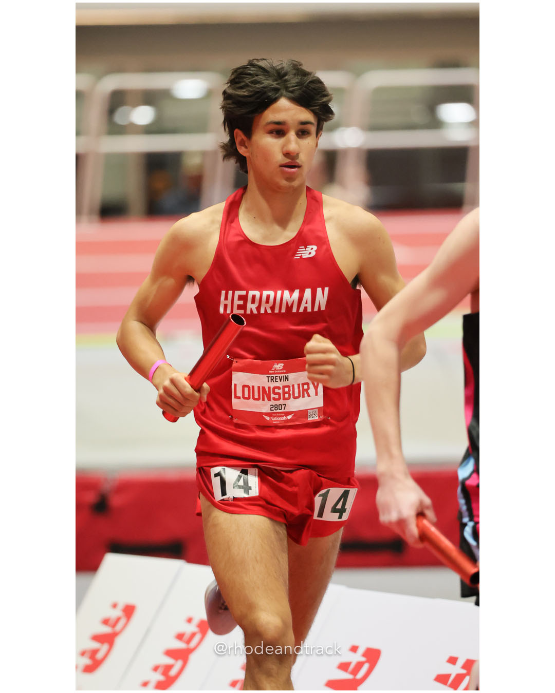 Herriman Utah - Boys 4xMile - New Balance Indoor Nationals 2026 - the TRACK at New Balance - Boston, Massachusetts - March 14, 2026 – 2026…