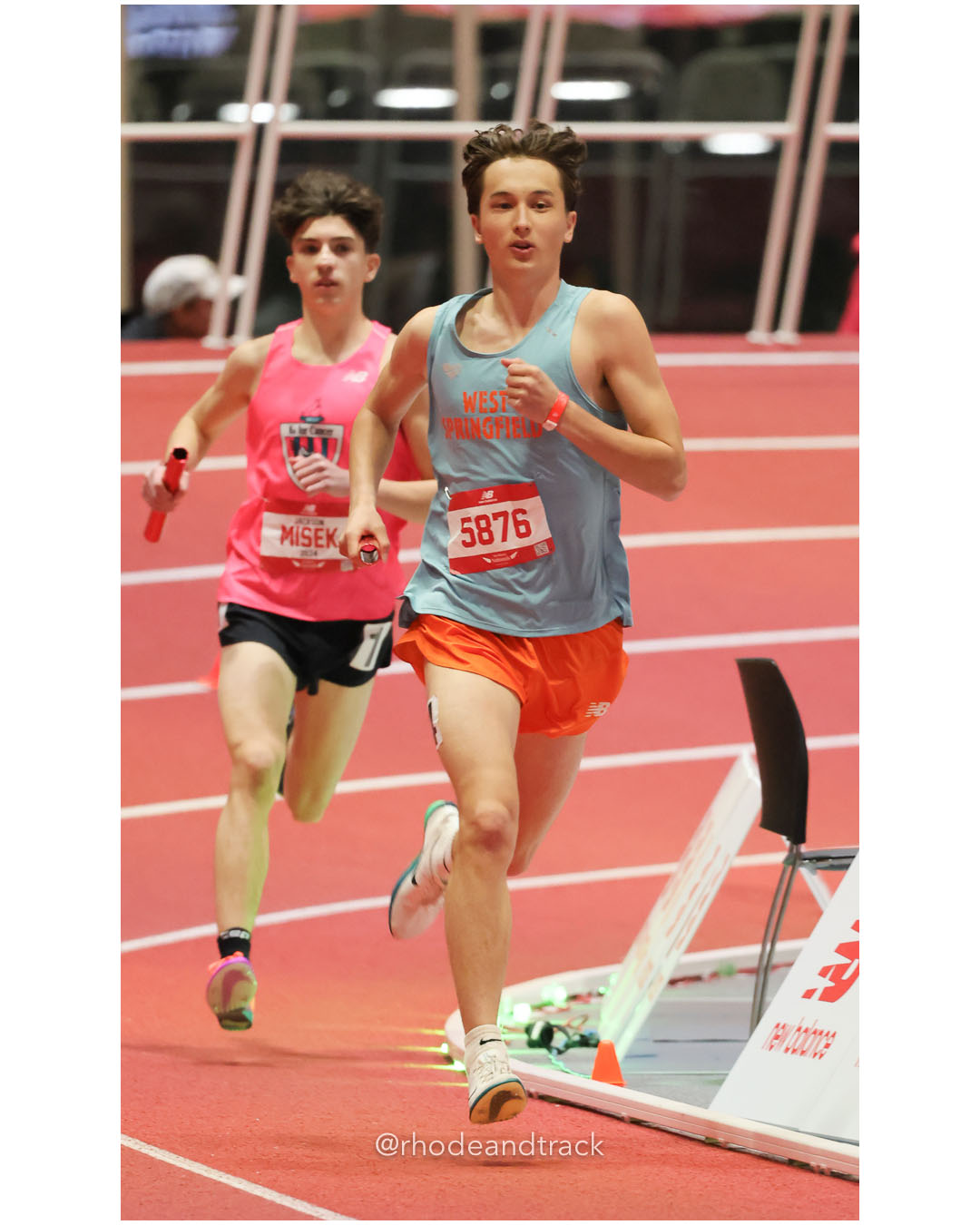 Boys 4xMile - New Balance Indoor Nationals 2026 - the TRACK at New Balance - Boston, Massachusetts - March 14, 2026 – 2026 New Balance Nati…