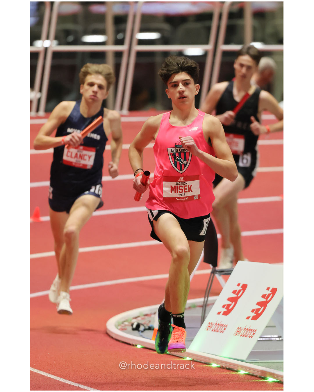 Boys 4xMile - New Balance Indoor Nationals 2026 - the TRACK at New Balance - Boston, Massachusetts - March 14, 2026 – 2026 New Balance Nati…