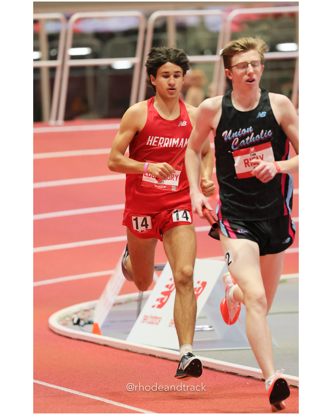 Boys 4xMile - New Balance Indoor Nationals 2026 - the TRACK at New Balance - Boston, Massachusetts - March 14, 2026 – 2026 New Balance Nati…