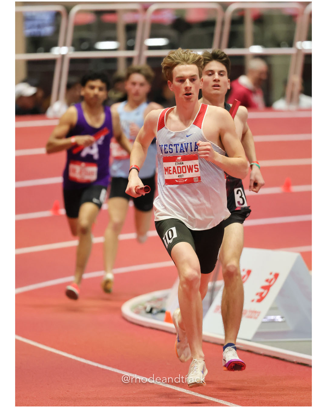Boys 4xMile - New Balance Indoor Nationals 2026 - the TRACK at New Balance - Boston, Massachusetts - March 14, 2026 – 2026 New Balance Nati…