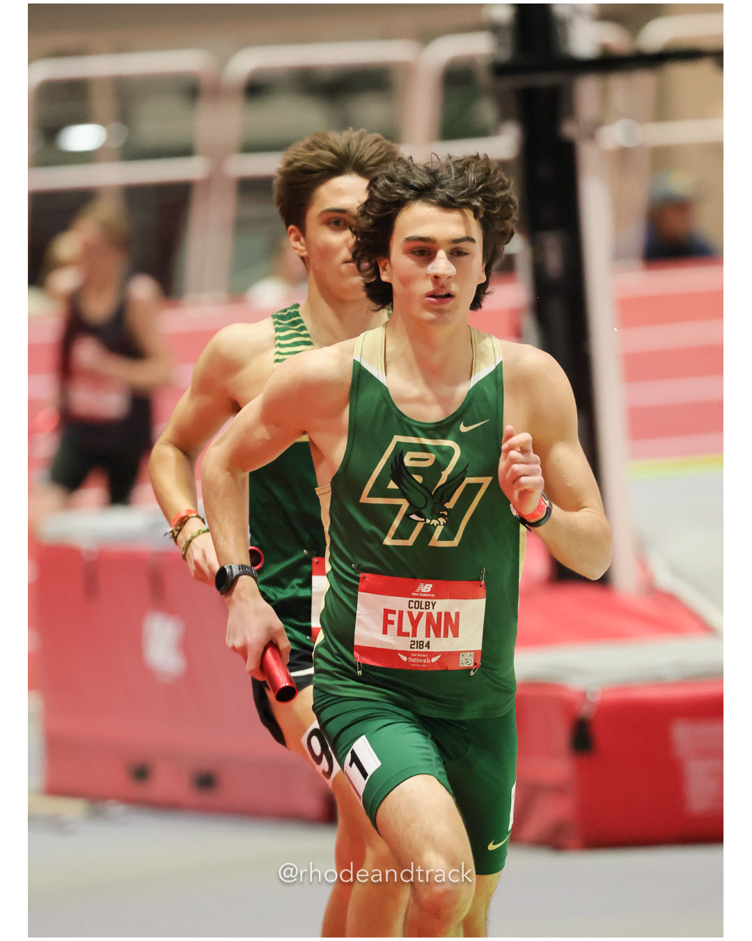 Colby Flynn, Bishop Hendricken - Boys 4xMile - New Balance Indoor Nationals 2026 - the TRACK at New Balance - Boston, Massachusetts - March 14, 2026 File: ./dir-Boys-4xMile-Relay/260314-2026-New-Balance-Indoor-Nationals-Boston-MA-Saturday-582-296A3179.jpg Colby Flynn, Bishop Hendricken - Boys 4xMile - New Balance Indoor Nationals 2026 - the TRACK at New Balance - Boston, Massachusetts - March…