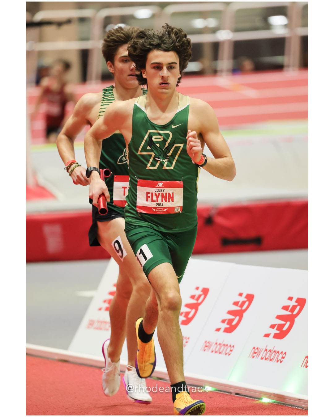 Colby Flynn, Bishop Hendricken - Boys 4xMile - New Balance Indoor Nationals 2026 - the TRACK at New Balance - Boston, Massachusetts - March 14, 2026 File: ./dir-Boys-4xMile-Relay/260314-2026-New-Balance-Indoor-Nationals-Boston-MA-Saturday-583-296A3202.jpg Colby Flynn, Bishop Hendricken - Boys 4xMile - New Balance Indoor Nationals 2026 - the TRACK at New Balance - Boston, Massachusetts - March…