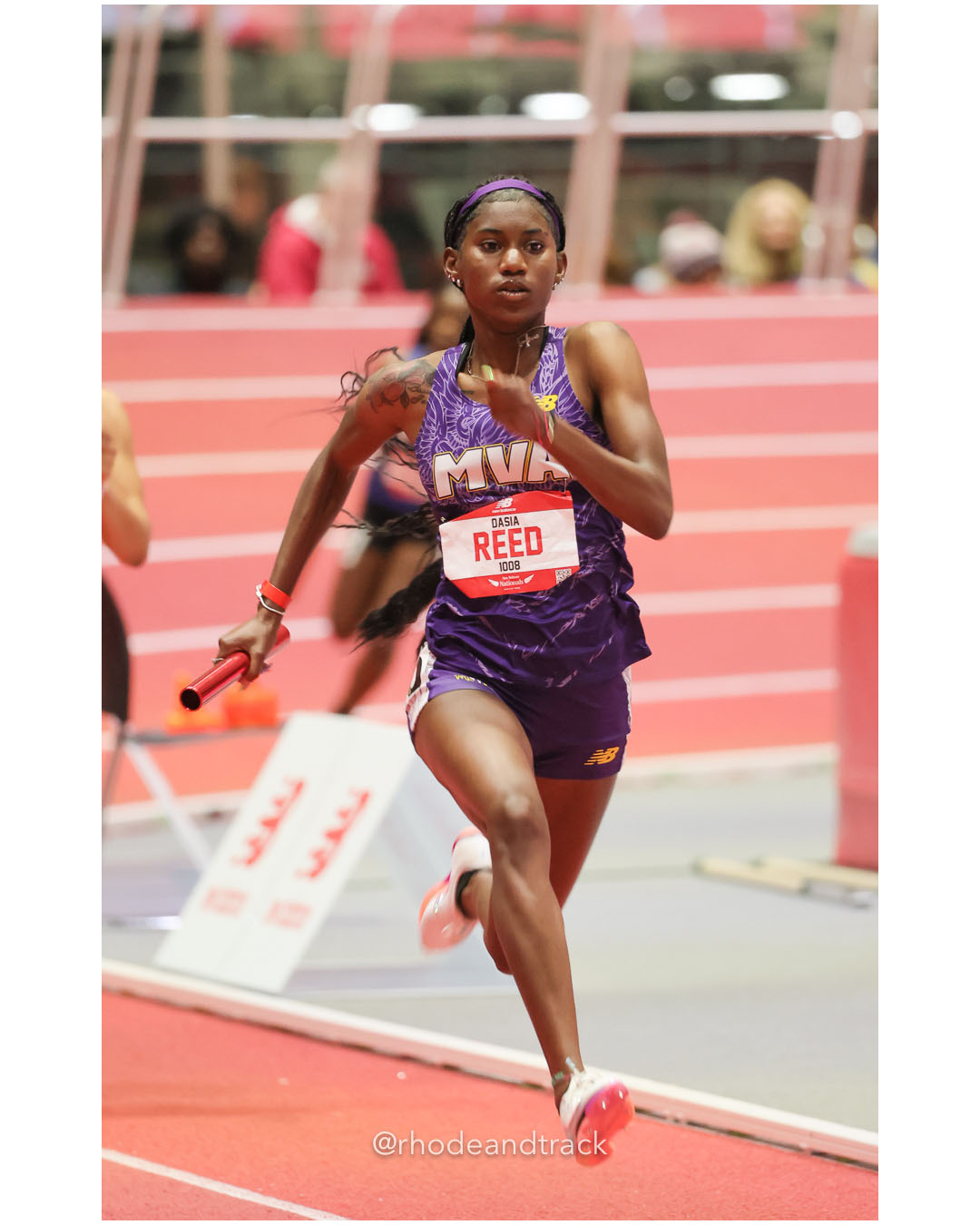 Dasia Reed, MVA - Girls 4x200m Relay - New Balance Indoor Nationals 2026 - the TRACK at New Balance - Boston, Massachusetts - March 14, 2026 File: ./dir-Girls-4x200m-Relay/260314-2026-New-Balance-Indoor-Nationals-Boston-MA-Saturday-701-296A8149.jpg Dasia Reed, MVA - Girls 4x200m Relay - New Balance Indoor Nationals 2026 - the TRACK at New Balance - Boston, Massachusetts - March 14, 202…