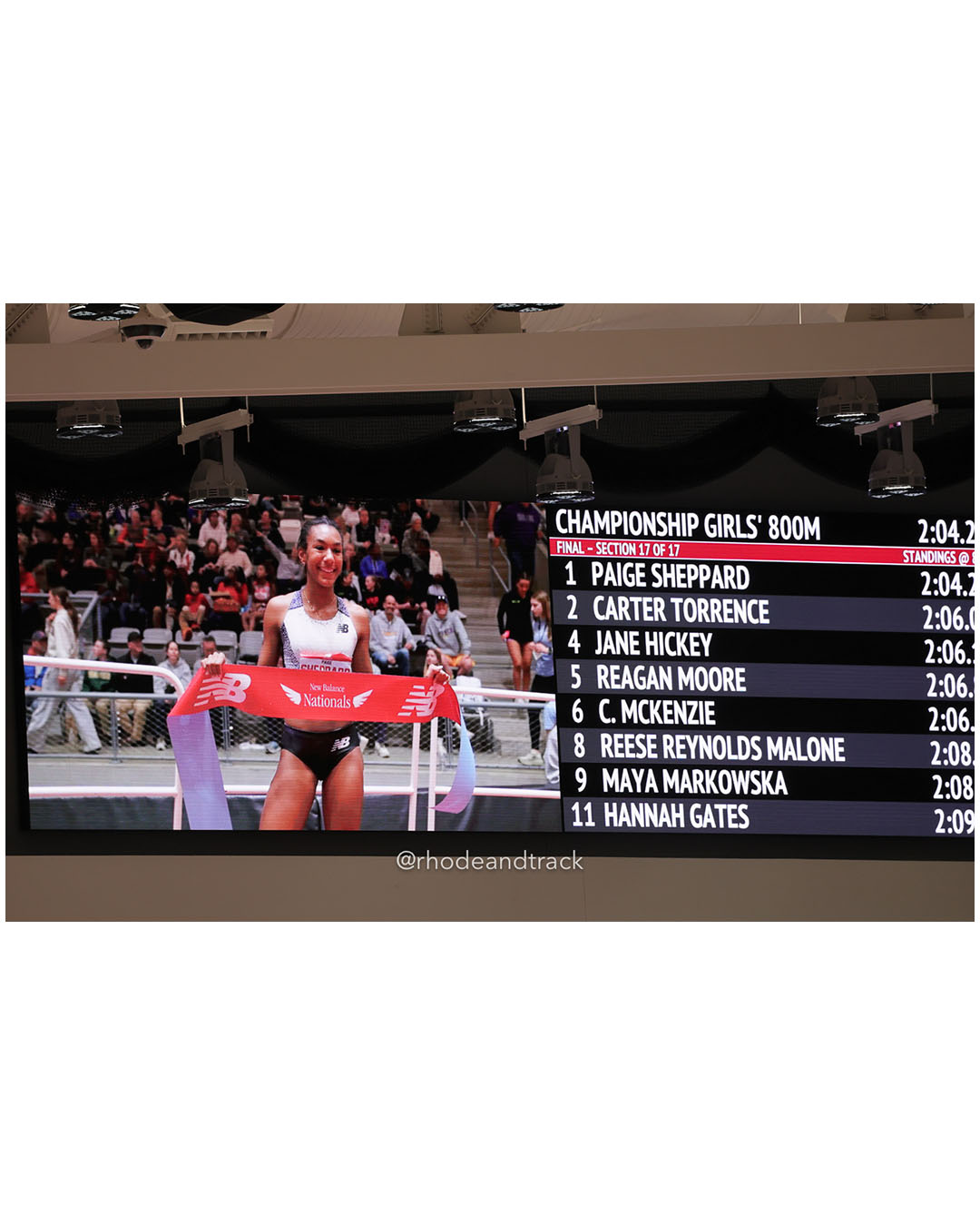 Paige Sheppard - Girls 800m - New Balance Indoor Nationals 2026 - the TRACK at New Balance - Boston, Massachusetts - March 14, 2026 File: ./dir-Girls-800m/260314-2026-New-Balance-Indoor-Nationals-Boston-MA-Saturday-453-296A9694.jpg Paige Sheppard - Girls 800m - New Balance Indoor Nationals 2026 - the TRACK at New Balance - Boston, Massachusetts - March 14, 2026 – 2026…
