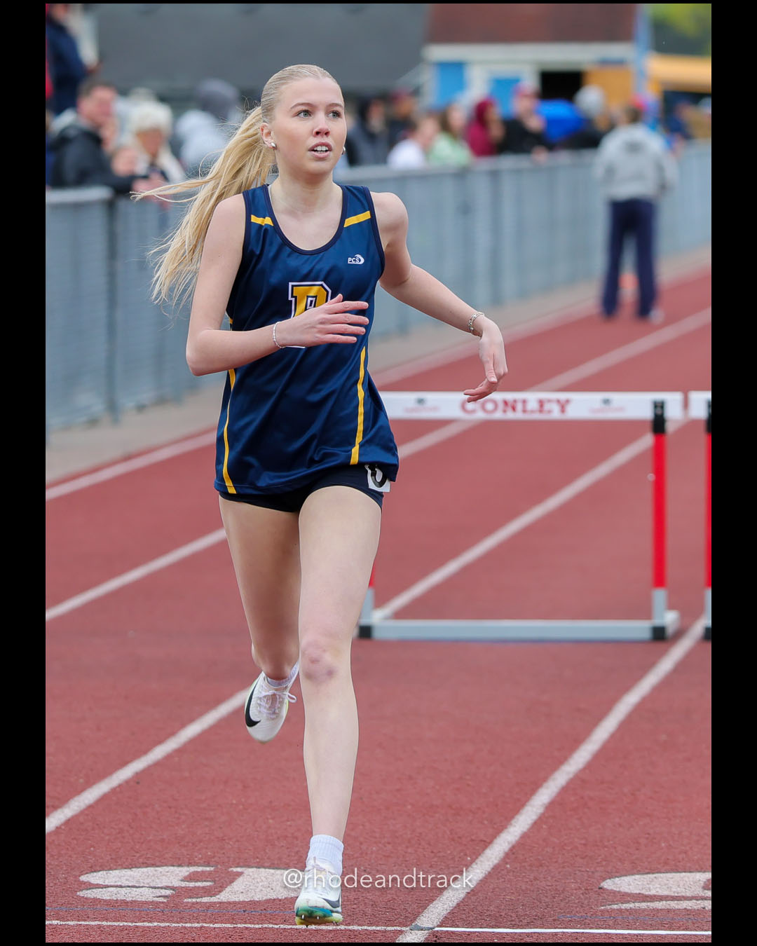 Classical Classic 2026 - Conley Stadium - Providence, Rhode Island - May 02, 2026 File: ./dir-300m-Hurdles/260502-2026-Classical-Classic-813-296A1042.jpg Classical Classic 2026 - Conley Stadium - Providence, Rhode Island - May 02, 2026 – 2026 Classical Classic – May 2, 2026 – 434 Mount Pleasa…