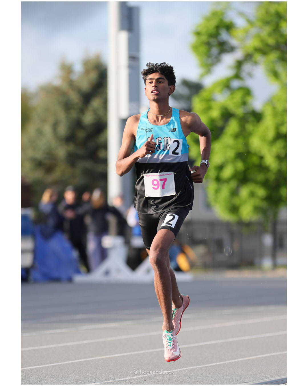 Nathan Cunoosamy, Massachusetts, JR, #97 - BSR Elite Scholastic Meet - UMass Lowell - Lowell, Massachusetts - May 15, 2026 – 2026 BSR Elite…