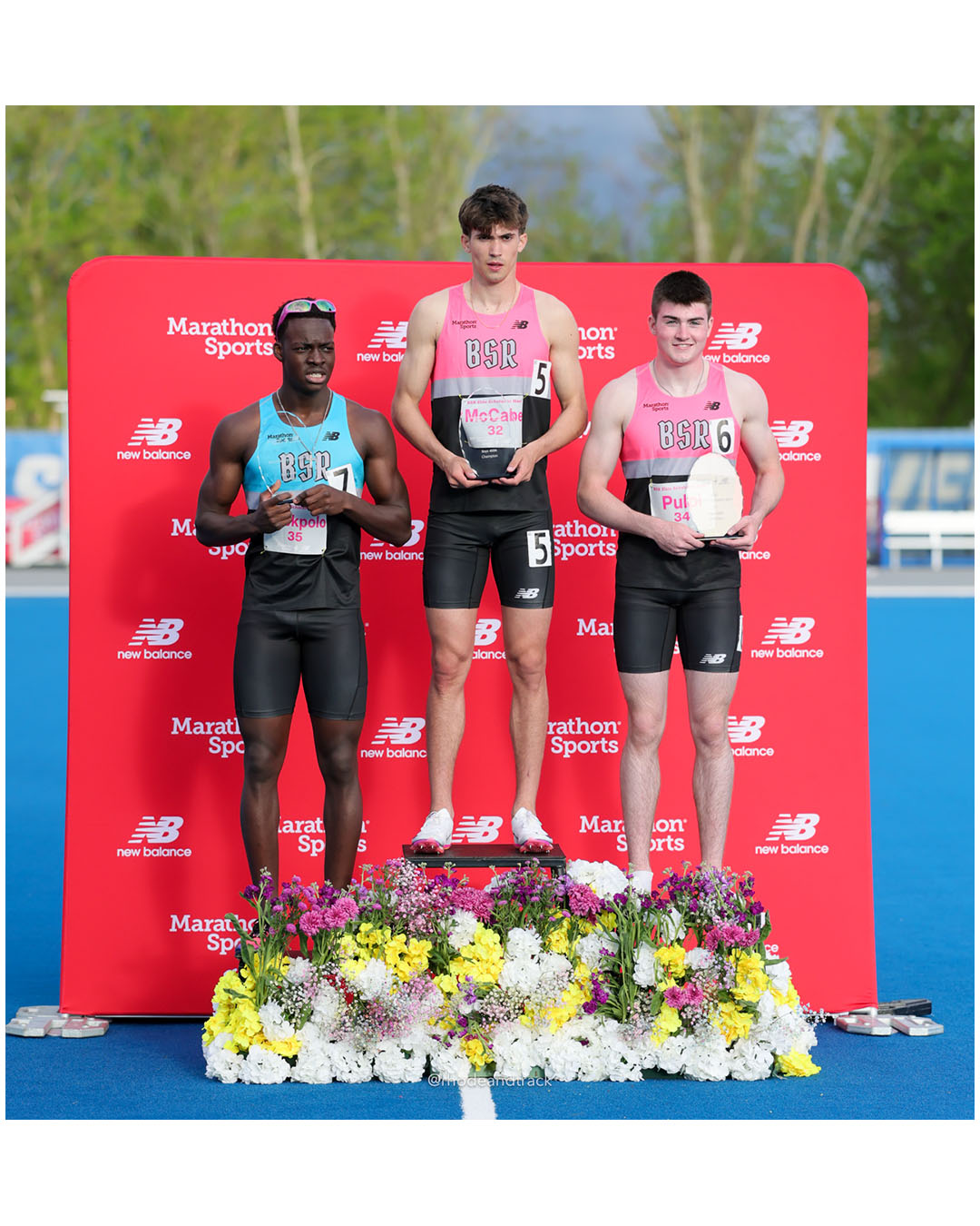 Ewa Edokpolo, New Hampshire, 11, #35 - Brenan McCabe, Connecticut, SR, #32 - Ryan Pulpi, Massachusetts, SR, #34 - BSR Elite Scholastic Meet…