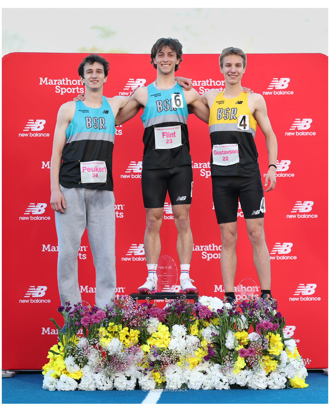 Harry Flint, Massachusetts, SR, #23 - Joe Gustavson, New Hampshire, JR, #22 - Nico Peukert, Massachusetts, SR, #24 - BSR Elite Scholastic Meet - UMass Lowell - Lowell, Massachusetts - May 15, 2026 File: ./dir-Boys-800m/260515-2026-BSR-Elite-Scholastic-Meet-232-062A0566.jpg Harry Flint, Massachusetts, SR, #23 - Joe Gustavson, New Hampshire, JR, #22 - Nico Peukert, Massachusetts, SR, #24 - BSR Elite Scholastic M…