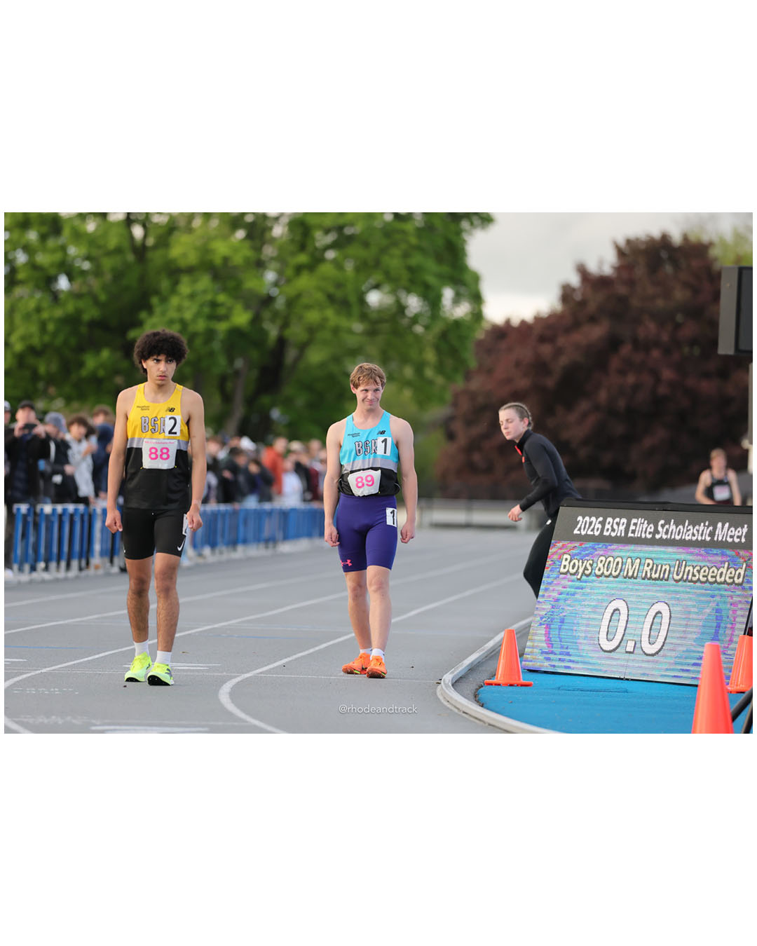 Hayden Atkinson, Valor track club, SR, #89 - Ubay Dissa, Unattached, JR, #88 - BSR Elite Scholastic Meet - UMass Lowell - Lowell, Massachusetts - May 15, 2026 File: ./dir-Boys-800m/260515-2026-BSR-Elite-Scholastic-Meet-88-296A4686.jpg Hayden Atkinson, Valor track club, SR, #89 - Ubay Dissa, Unattached, JR, #88 - BSR Elite Scholastic Meet - UMass Lowell - Lowell, Massachus…
