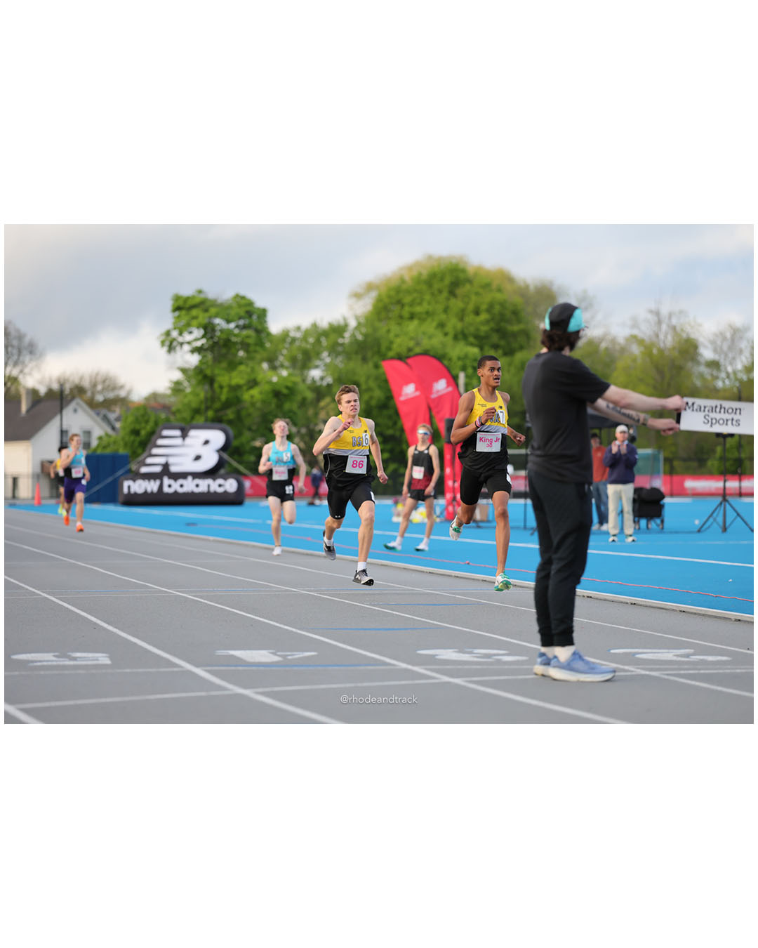 Maurice King Jr, Unattached, SR, #30 - Joshua Twomey, Unattached, SR, #86 - BSR Elite Scholastic Meet - UMass Lowell - Lowell, Massachusetts - May 15, 2026 File: ./dir-Boys-800m/260515-2026-BSR-Elite-Scholastic-Meet-97-296A5075.jpg Maurice King Jr, Unattached, SR, #30 - Joshua Twomey, Unattached, SR, #86 - BSR Elite Scholastic Meet - UMass Lowell - Lowell, Massachusett…