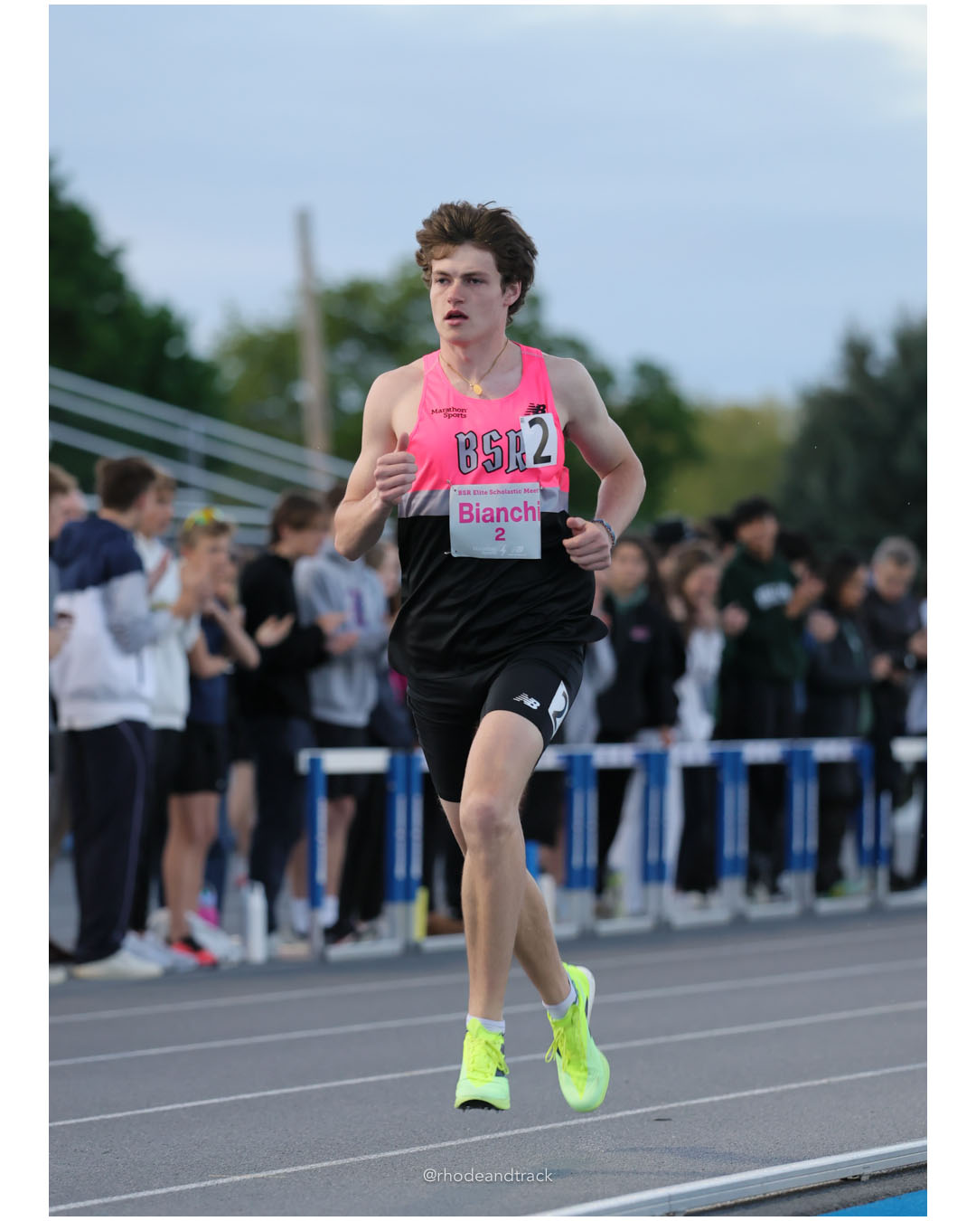 John Bianchi, Massachusetts, SR, #2 - BSR Elite Scholastic Meet - UMass Lowell - Lowell, Massachusetts - May 15, 2026 File: ./dir-Boys-Mile/260515-2026-BSR-Elite-Scholastic-Meet-334-296A5559.jpg John Bianchi, Massachusetts, SR, #2 - BSR Elite Scholastic Meet - UMass Lowell - Lowell, Massachusetts - May 15, 2026 – 2026 BSR Elite Scho…