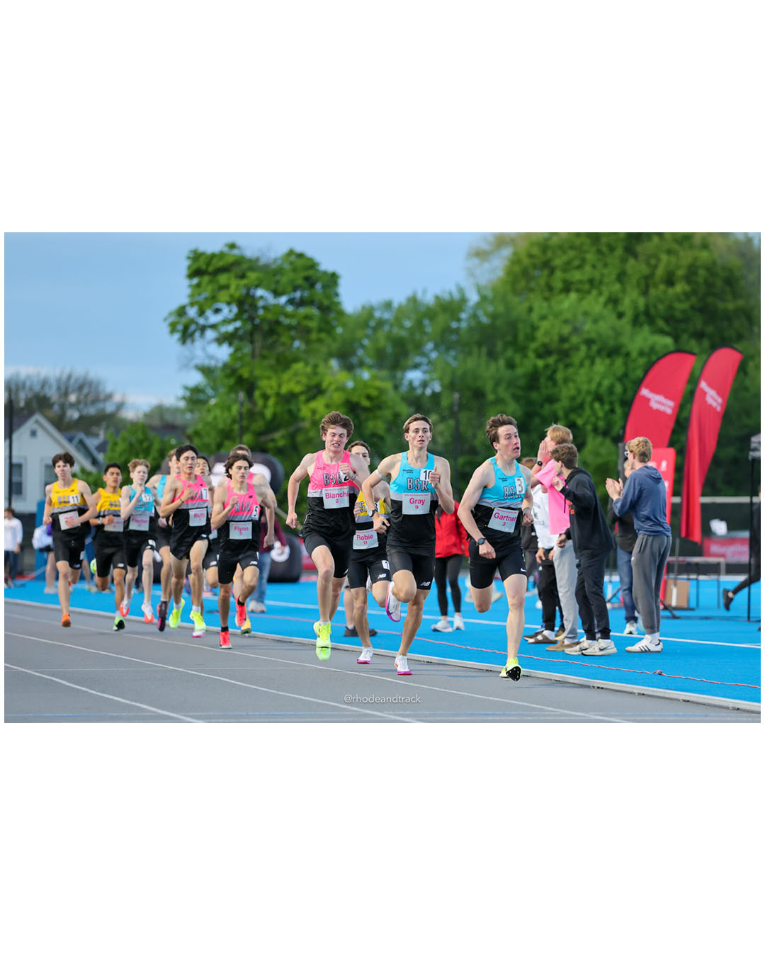 Sean Gray, Rhode Island, SR, #9 - Silas Gartner, Massachusetts, SR, #3 - John Bianchi, Massachusetts, SR, #2 - BSR Elite Scholastic Meet - UMass Lowell - Lowell, Massachusetts - May 15, 2026 File: ./dir-Boys-Mile/260515-2026-BSR-Elite-Scholastic-Meet-354-296A6855.jpg Sean Gray, Rhode Island, SR, #9 - Silas Gartner, Massachusetts, SR, #3 - John Bianchi, Massachusetts, SR, #2 - BSR Elite Scholastic Meet -…
