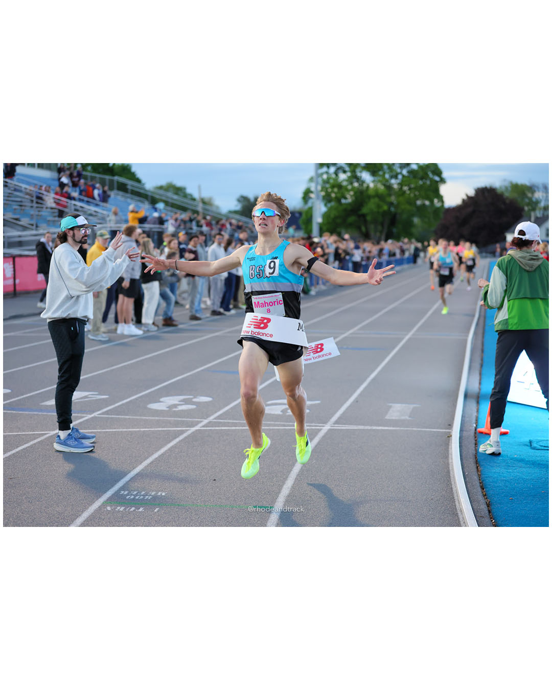 Mike Mohoric, Massachusetts, SR, #8 - BSR Elite Scholastic Meet - UMass Lowell - Lowell, Massachusetts - May 15, 2026 File: ./dir-Boys-Mile/260515-2026-BSR-Elite-Scholastic-Meet-358-296A7268.jpg Mike Mohoric, Massachusetts, SR, #8 - BSR Elite Scholastic Meet - UMass Lowell - Lowell, Massachusetts - May 15, 2026 – 2026 BSR Elite Scho…