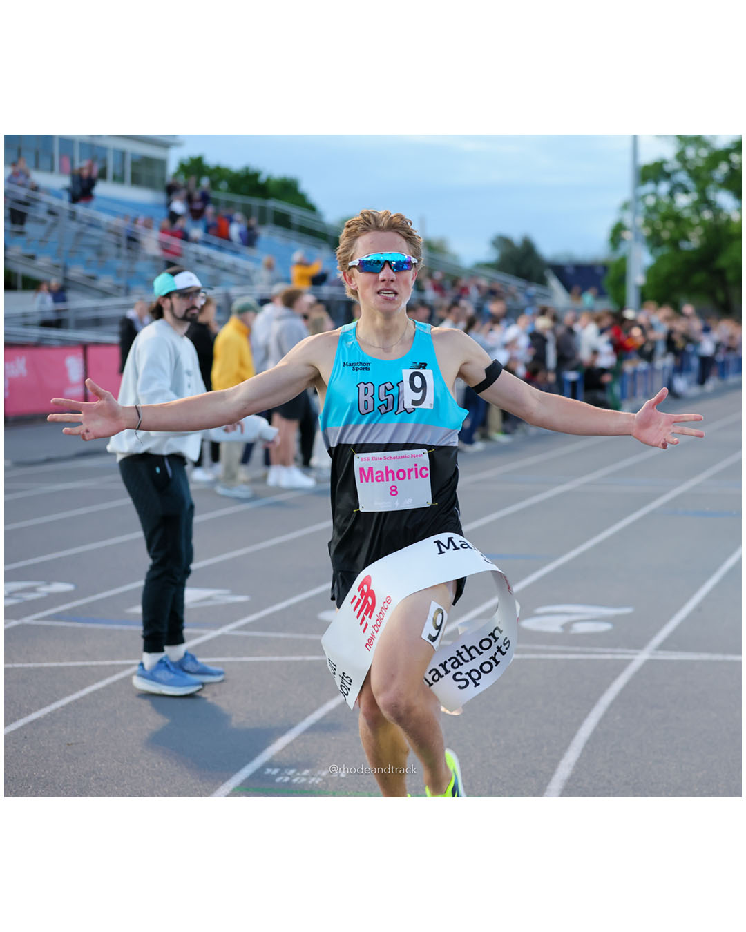 Mike Mohoric, Massachusetts, SR, #8 - BSR Elite Scholastic Meet - UMass Lowell - Lowell, Massachusetts - May 15, 2026 File: ./dir-Boys-Mile/260515-2026-BSR-Elite-Scholastic-Meet-359-296A7282.jpg Mike Mohoric, Massachusetts, SR, #8 - BSR Elite Scholastic Meet - UMass Lowell - Lowell, Massachusetts - May 15, 2026 – 2026 BSR Elite Scho…