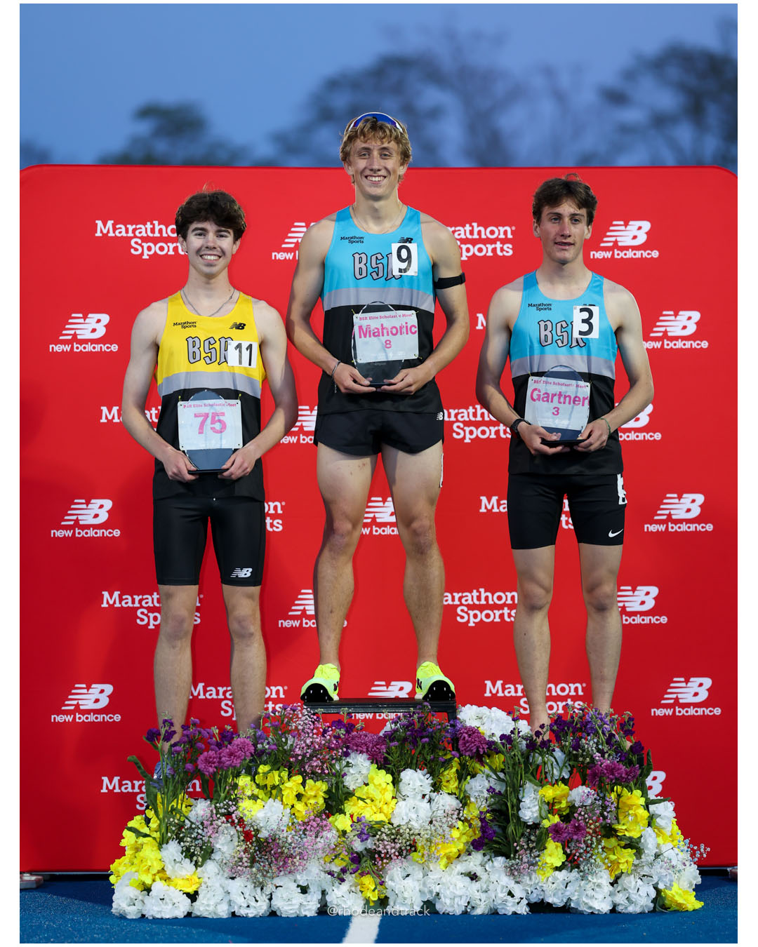 David Hayes, Rhode Island, SR, #75 - Mike Mohoric, Massachusetts, SR, #8 - Silas Gartner, Massachusetts, SR, #3 - BSR Elite Scholastic Meet - UMass Lowell - Lowell, Massachusetts - May 15, 2026 File: ./dir-Boys-Mile/260515-2026-BSR-Elite-Scholastic-Meet-376-062A0594.jpg David Hayes, Rhode Island, SR, #75 - Mike Mohoric, Massachusetts, SR, #8 - Silas Gartner, Massachusetts, SR, #3 - BSR Elite Scholastic Meet…
