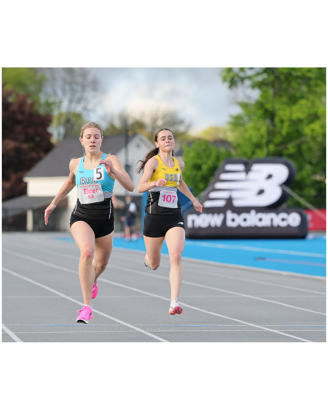 Chloe Elder, Massachusetts, SR, #53 - Lauren Kropo, Connecticut, SR, #107 - BSR Elite Scholastic Meet - UMass Lowell - Lowell, Massachusetts - May 15, 2026 File: ./dir-Girls-400m/260515-2026-BSR-Elite-Scholastic-Meet-11-296A3758.jpg Chloe Elder, Massachusetts, SR, #53 - Lauren Kropo, Connecticut, SR, #107 - BSR Elite Scholastic Meet - UMass Lowell - Lowell, Massachusett…