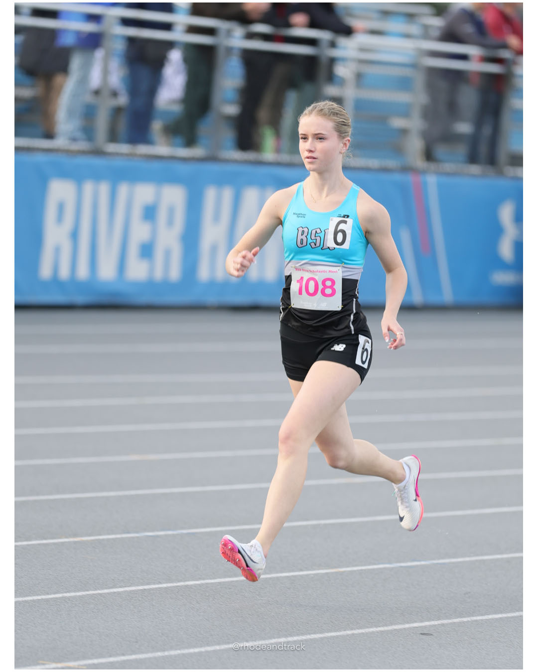 Kate Pearse, Rhode Island, JR, #108 - BSR Elite Scholastic Meet - UMass Lowell - Lowell, Massachusetts - May 15, 2026 File: ./dir-Girls-400m/260515-2026-BSR-Elite-Scholastic-Meet-2-296A3692.jpg Kate Pearse, Rhode Island, JR, #108 - BSR Elite Scholastic Meet - UMass Lowell - Lowell, Massachusetts - May 15, 2026 – 2026 BSR Elite Scho…