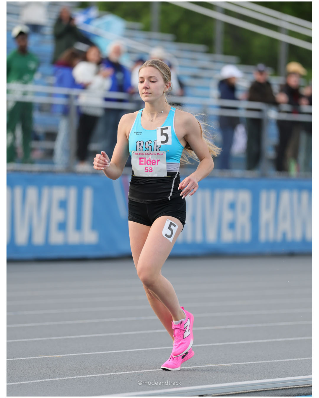 Chloe Elder, Massachusetts, SR, #53 - BSR Elite Scholastic Meet - UMass Lowell - Lowell, Massachusetts - May 15, 2026 File: ./dir-Girls-400m/260515-2026-BSR-Elite-Scholastic-Meet-6-296A3715.jpg Chloe Elder, Massachusetts, SR, #53 - BSR Elite Scholastic Meet - UMass Lowell - Lowell, Massachusetts - May 15, 2026 – 2026 BSR Elite Scho…