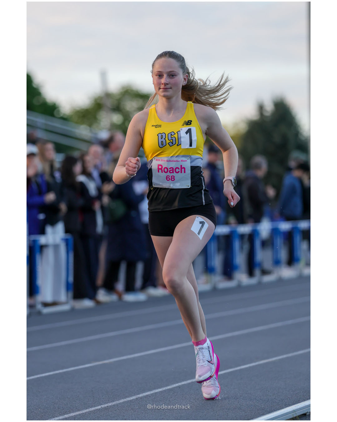 Madison Roach, Massachusetts, JR, #68 - BSR Elite Scholastic Meet - UMass Lowell - Lowell, Massachusetts - May 15, 2026 File: ./dir-Girls-800m/260515-2026-BSR-Elite-Scholastic-Meet-160-296A8681.jpg Madison Roach, Massachusetts, JR, #68 - BSR Elite Scholastic Meet - UMass Lowell - Lowell, Massachusetts - May 15, 2026 – 2026 BSR Elite Sc…