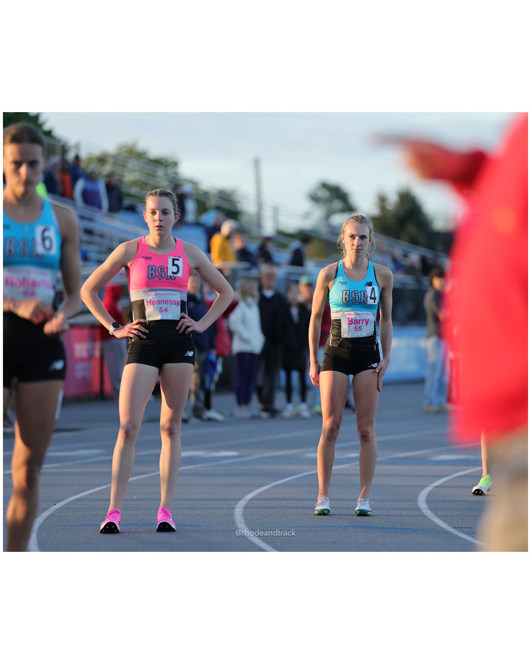 Abby Hennessy, Massachusetts, SR, #54 - Mikita Barry, New Hampshire, SR, #55 - BSR Elite Scholastic Meet - UMass Lowell - Lowell, Massachusetts - May 15, 2026 File: ./dir-Girls-800m/260515-2026-BSR-Elite-Scholastic-Meet-175-296A9422.jpg Abby Hennessy, Massachusetts, SR, #54 - Mikita Barry, New Hampshire, SR, #55 - BSR Elite Scholastic Meet - UMass Lowell - Lowell, Massachus…