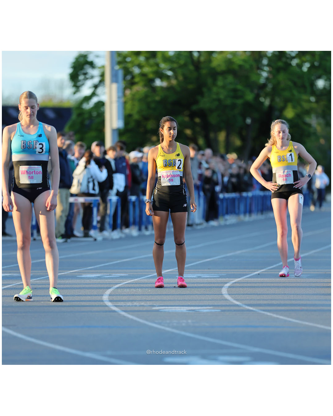 Hayden Robinson, Massachusetts, SR, #59 - Amelia Whorton, Massachusetts, SO, #58 - Madison Roach, Massachusetts, JR, #68 - BSR Elite Scholastic Meet - UMass Lowell - Lowell, Massachusetts - May 15, 2026 File: ./dir-Girls-800m/260515-2026-BSR-Elite-Scholastic-Meet-177-296A9546.jpg Hayden Robinson, Massachusetts, SR, #59 - Amelia Whorton, Massachusetts, SO, #58 - Madison Roach, Massachusetts, JR, #68 - BSR Elite Schola…