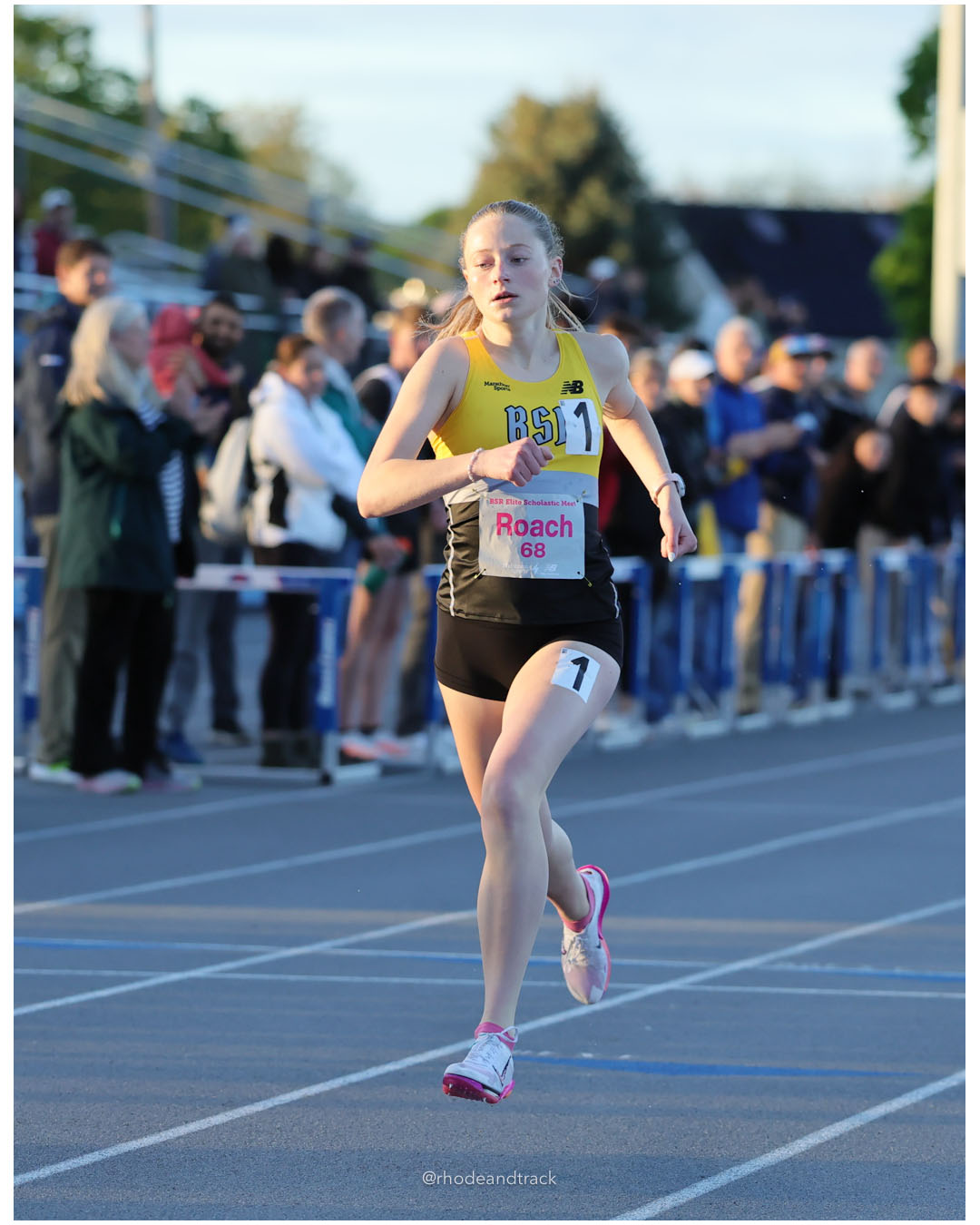 Madison Roach, Massachusetts, JR, #68 - BSR Elite Scholastic Meet - UMass Lowell - Lowell, Massachusetts - May 15, 2026 File: ./dir-Girls-800m/260515-2026-BSR-Elite-Scholastic-Meet-195-296A0018.jpg Madison Roach, Massachusetts, JR, #68 - BSR Elite Scholastic Meet - UMass Lowell - Lowell, Massachusetts - May 15, 2026 – 2026 BSR Elite Sc…