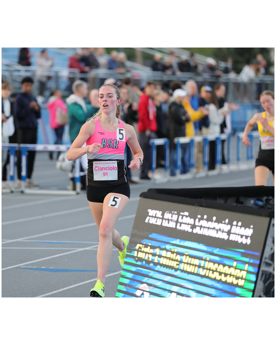 Claire Cianciolo, Needham Youth Track Club, JR, #51 - BSR Elite Scholastic Meet - UMass Lowell - Lowell, Massachusetts - May 15, 2026 File: ./dir-Girls-Mile/260515-2026-BSR-Elite-Scholastic-Meet-123-296A6472.jpg Claire Cianciolo, Needham Youth Track Club, JR, #51 - BSR Elite Scholastic Meet - UMass Lowell - Lowell, Massachusetts - May 15, 2026 – 202…