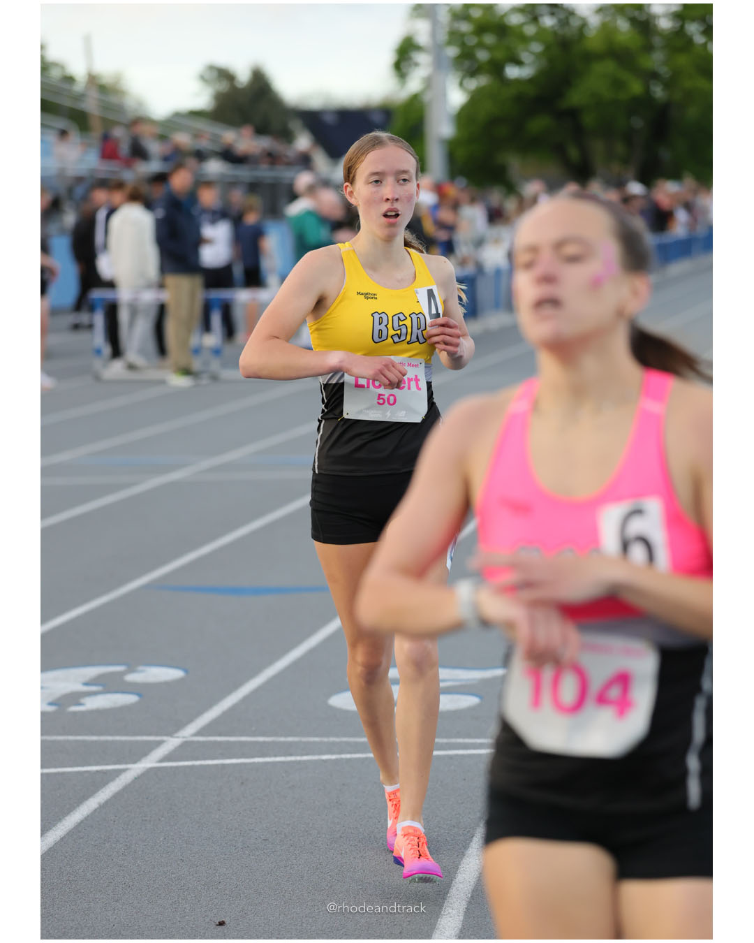 Mackenzie Lickert, SAINTS TC, JR, #50 - BSR Elite Scholastic Meet - UMass Lowell - Lowell, Massachusetts - May 15, 2026 File: ./dir-Girls-Mile/260515-2026-BSR-Elite-Scholastic-Meet-131-296A6887.jpg Mackenzie Lickert, SAINTS TC, JR, #50 - BSR Elite Scholastic Meet - UMass Lowell - Lowell, Massachusetts - May 15, 2026 – 2026 BSR Elite Sc…