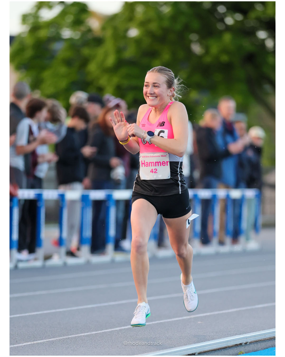 Greta Hammer, Massachusetts, SR, #42 - BSR Elite Scholastic Meet - UMass Lowell - Lowell, Massachusetts - May 15, 2026 File: ./dir-Girls-Mile/260515-2026-BSR-Elite-Scholastic-Meet-247-296A1809.jpg Greta Hammer, Massachusetts, SR, #42 - BSR Elite Scholastic Meet - UMass Lowell - Lowell, Massachusetts - May 15, 2026 – 2026 BSR Elite Sch…