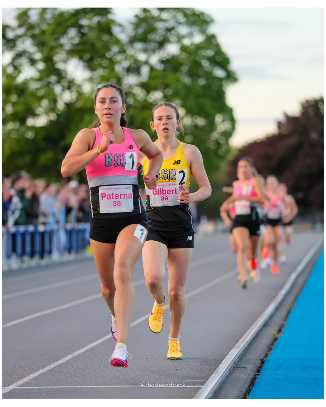 Alexis Paterna, New Hampshire, JR, #38 - Chase Gilbert, Connecticut, SR, #39 - BSR Elite Scholastic Meet - UMass Lowell - Lowell, Massachusetts - May 15, 2026 File: ./dir-Girls-Mile/260515-2026-BSR-Elite-Scholastic-Meet-272-296A2888.jpg Alexis Paterna, New Hampshire, JR, #38 - Chase Gilbert, Connecticut, SR, #39 - BSR Elite Scholastic Meet - UMass Lowell - Lowell, Massachus…