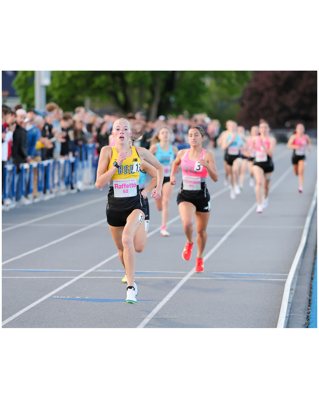 Lauren Raffetto, Massachusetts, JR, #52 - BSR Elite Scholastic Meet - UMass Lowell - Lowell, Massachusetts - May 15, 2026 File: ./dir-Girls-Mile/260515-2026-BSR-Elite-Scholastic-Meet-294-296A3678.jpg Lauren Raffetto, Massachusetts, JR, #52 - BSR Elite Scholastic Meet - UMass Lowell - Lowell, Massachusetts - May 15, 2026 – 2026 BSR Elite…