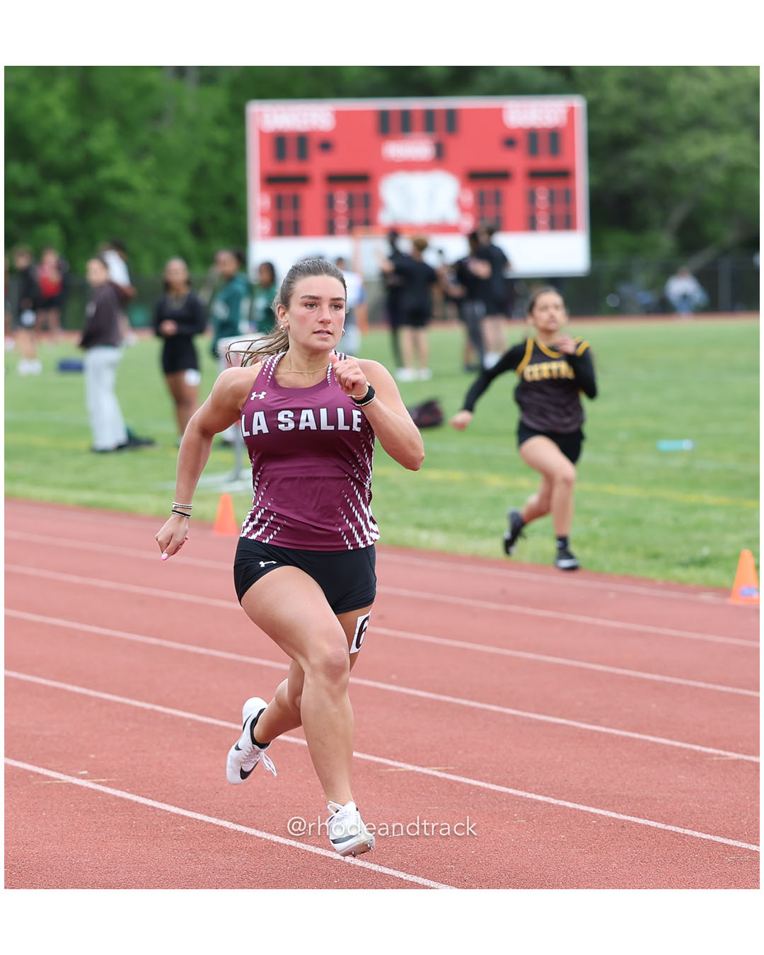 Sienna Monello, La Salle Academy, 12 - 2026 Class A Outdoor Track Championships - Coventry High School - Coventry, Rhode Island - May 24, 2026 File: ./dir-100m-Dash/260523-2026-Class-A-Outdoor-Track-Championships-Coventry-294-062A2865.jpg Sienna Monello, La Salle Academy, 12 - 2026 Class A Outdoor Track Championships - Coventry High School - Coventry, Rhode Island - May 24, 2…