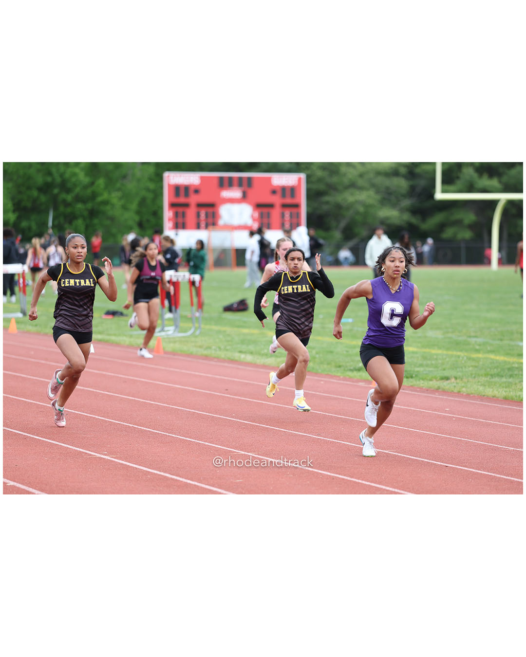 Aubre Batista, Central High School, 9 - Massivel Nunoz, Central High School, 11 - Jola Fox, Classical High School, 9 - 2026 Class A Outdoor Track Championships - Coventry High School - Coventry, Rhode Island - May 24, 2026 File: ./dir-100m-Dash/260523-2026-Class-A-Outdoor-Track-Championships-Coventry-298-062A2908.jpg Aubre Batista, Central High School, 9 - Massivel Nunoz, Central High School, 11 - Jola Fox, Classical High School, 9 - 2026 Class A Outdoor…