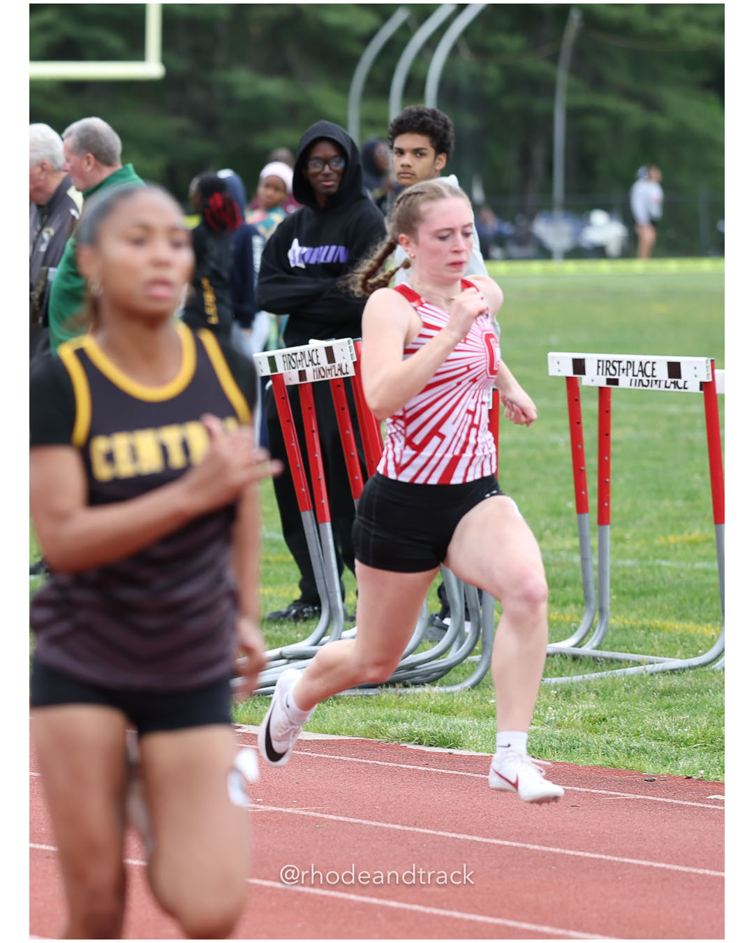 Amelia Bagley, Coventry High School, 10 - 2026 Class A Outdoor Track Championships - Coventry High School - Coventry, Rhode Island - May 24, 2026 File: ./dir-100m-Dash/260523-2026-Class-A-Outdoor-Track-Championships-Coventry-300-062A2920.jpg Amelia Bagley, Coventry High School, 10 - 2026 Class A Outdoor Track Championships - Coventry High School - Coventry, Rhode Island - May 24…