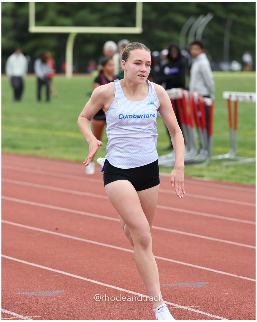 Lucie Goodrich, Cumberland, 9 - 2026 Class A Outdoor Track Championships - Coventry High School - Coventry, Rhode Island - May 24, 2026 File: ./dir-100m-Dash/260523-2026-Class-A-Outdoor-Track-Championships-Coventry-301-062A2926.jpg Lucie Goodrich, Cumberland, 9 - 2026 Class A Outdoor Track Championships - Coventry High School - Coventry, Rhode Island - May 24, 2026 – 2…