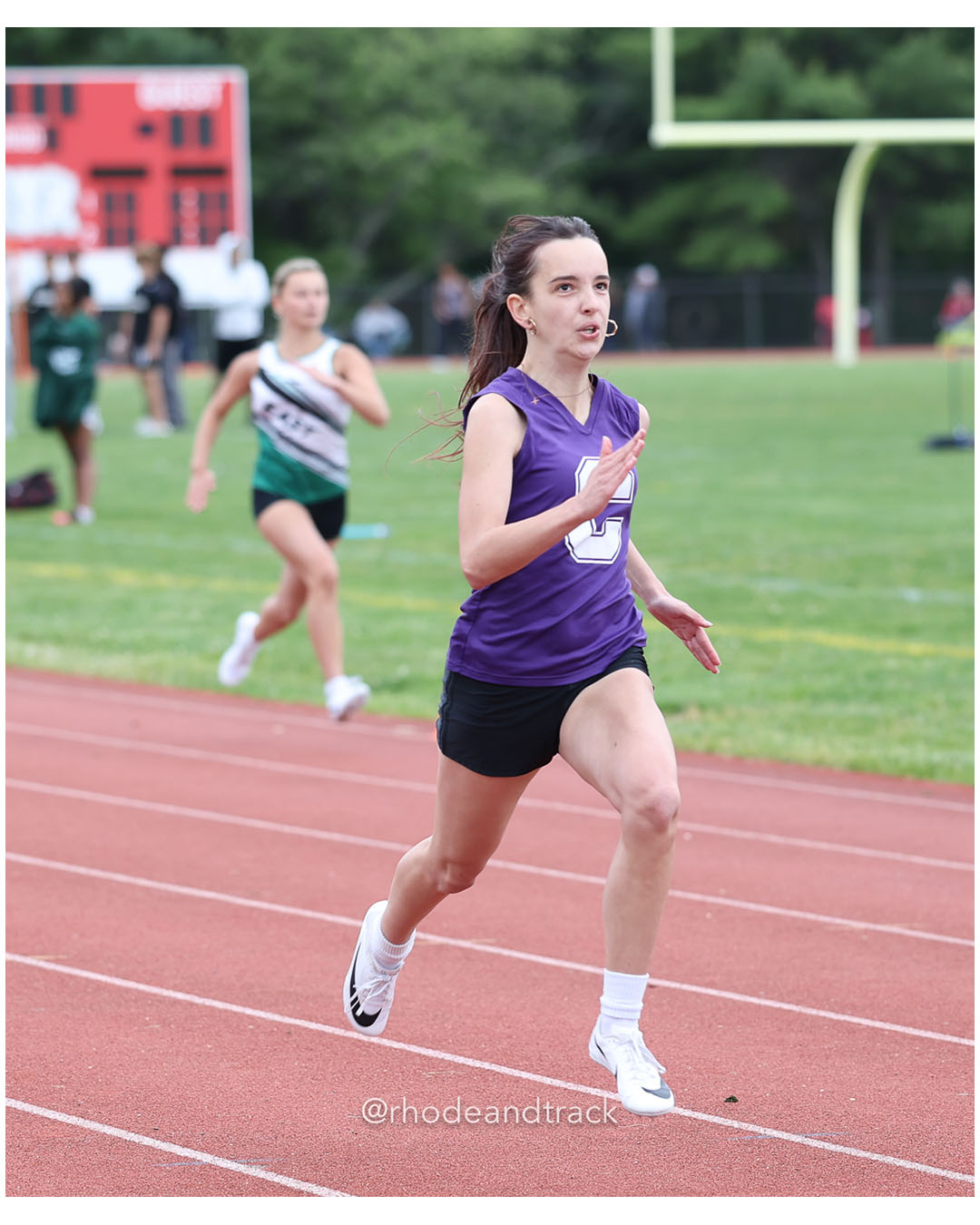 Lilah Sherman, Classical High School, 11 - 2026 Class A Outdoor Track Championships - Coventry High School - Coventry, Rhode Island - May 24, 2026 File: ./dir-100m-Dash/260523-2026-Class-A-Outdoor-Track-Championships-Coventry-305-062A2982.jpg Lilah Sherman, Classical High School, 11 - 2026 Class A Outdoor Track Championships - Coventry High School - Coventry, Rhode Island - May 2…