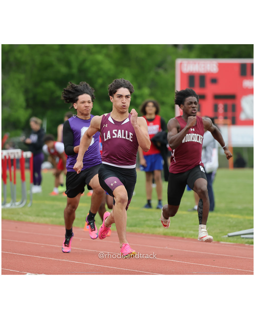 Jackson Alves, La Salle Academy, 11 - 2026 Class A Outdoor Track Championships - Coventry High School - Coventry, Rhode Island - May 23, 2026 File: ./dir-100m-Dash/260523-2026-Class-A-Outdoor-Track-Championships-Coventry-329-296A7836.jpg Jackson Alves, La Salle Academy, 11 - 2026 Class A Outdoor Track Championships - Coventry High School - Coventry, Rhode Island - May 23, 20…