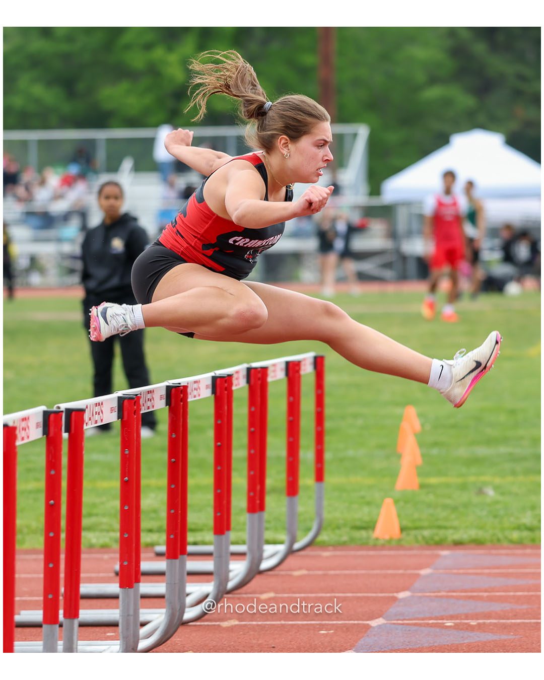 Maya Cicchitelli, Cranston West HS, 11 - 2026 Class A Outdoor Track Championships - Coventry High School - Coventry, Rhode Island - May 24,…