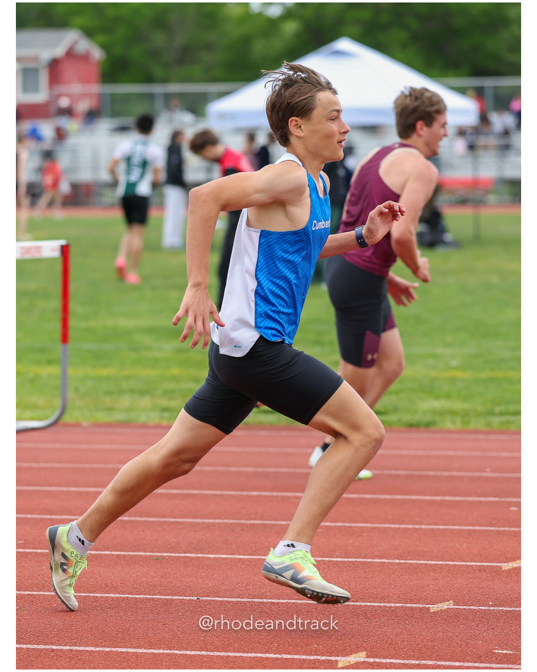 Andrew Fontaine, Cumberland, 9 - 2026 Class A Outdoor Track Championships - Coventry High School - Coventry, Rhode Island - May 24, 2026 –…