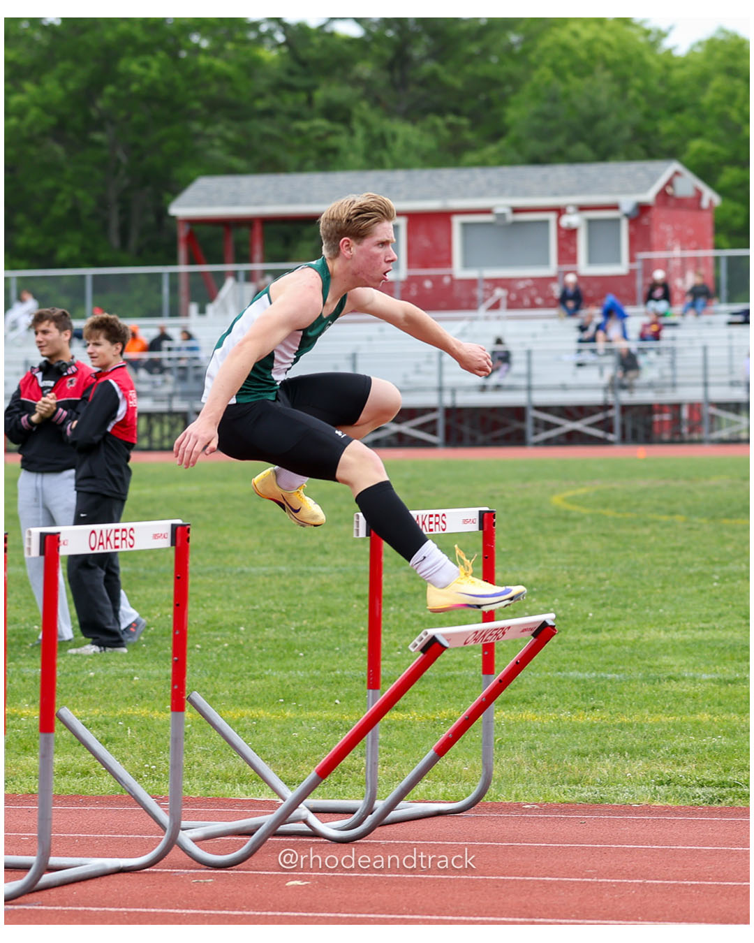 Nathaniel Brennick, Cranston East High School, 10 - 2026 Class A Outdoor Track Championships - Coventry High School - Coventry, Rhode Islan…