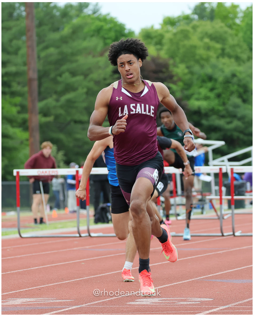 Jalen Moseley, La Salle Academy, 11 - 2026 Class A Outdoor Track Championships - Coventry High School - Coventry, Rhode Island - May 23, 20…