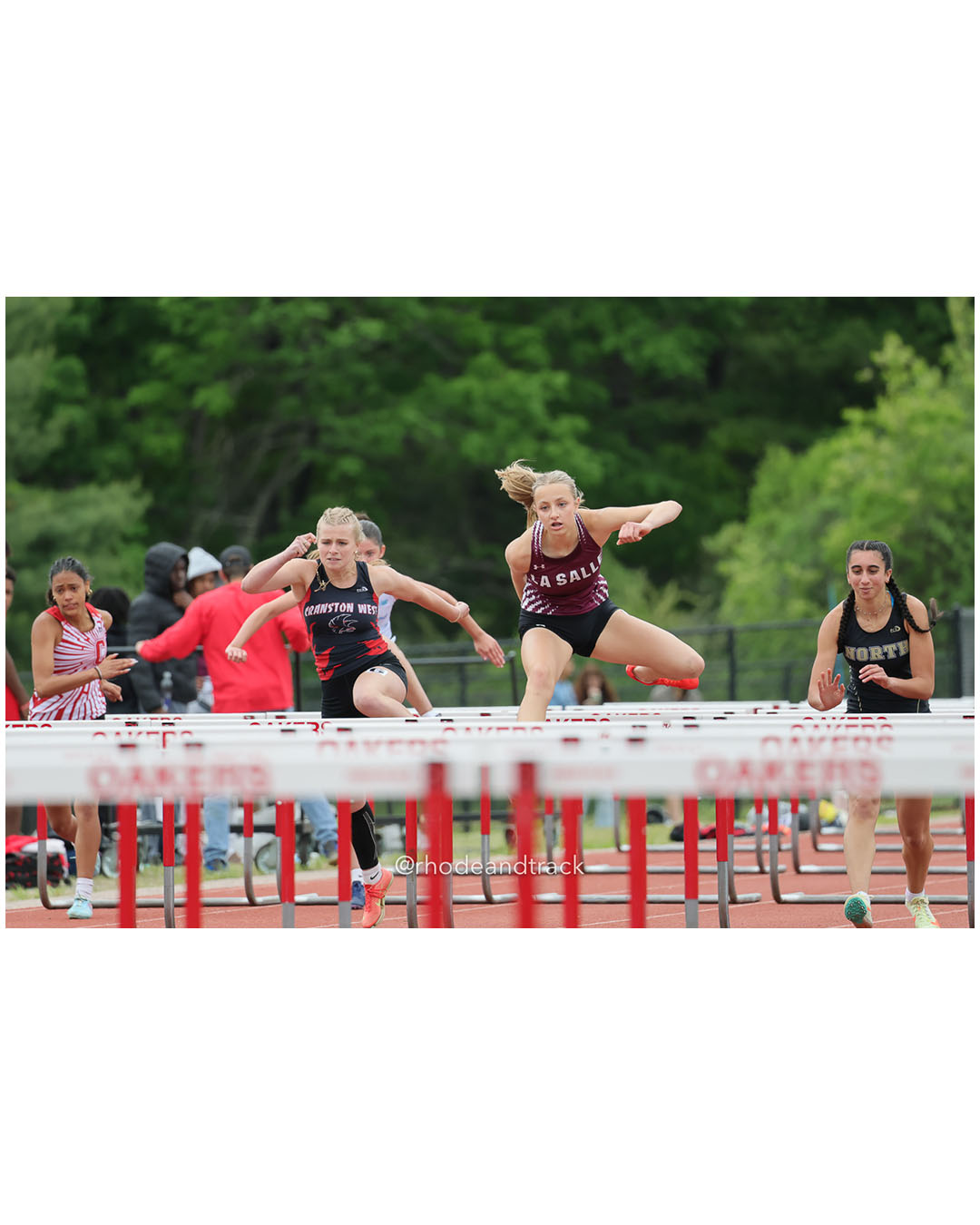 Jillian Lewis, La Salle Academy, 11 - Reece Vitale, Cranston West HS, 12 - 2026 Class A Outdoor Track Championships - Coventry High School…