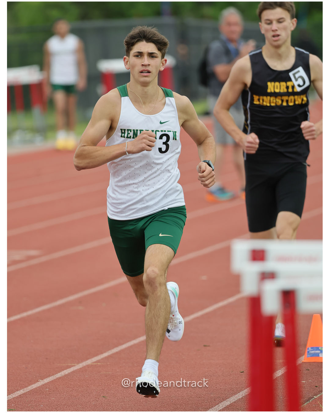 Brayden Seraichyk, Bishop Hendricken High School, 12 - 2026 Class A Outdoor Track Championships - Coventry High School - Coventry, Rhode Is…